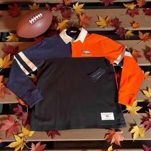 NWT MEN’S TOMMY HILFIGER /BRONCOS POLO JERSEY – SIZE MEDIUM